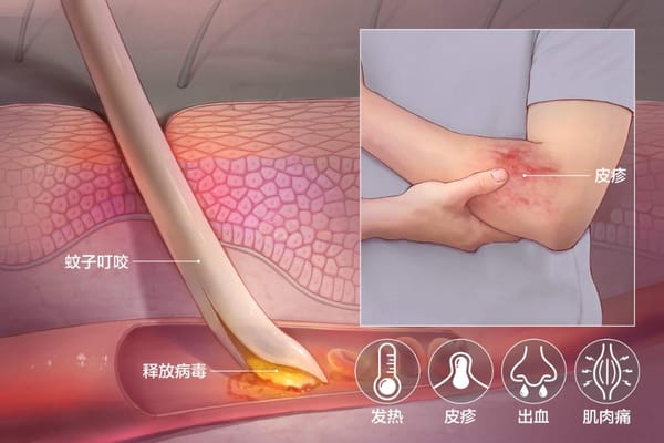 人参贝母茶运用于感染”登革热病毒“效果极好